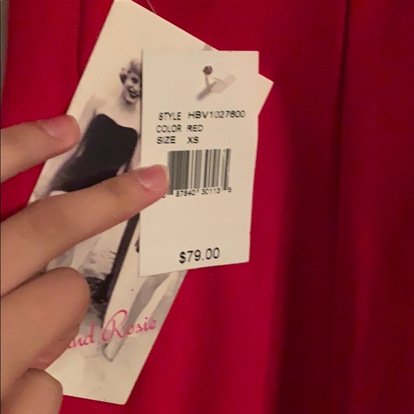 Red bodycon dress - Picture 5 of 5